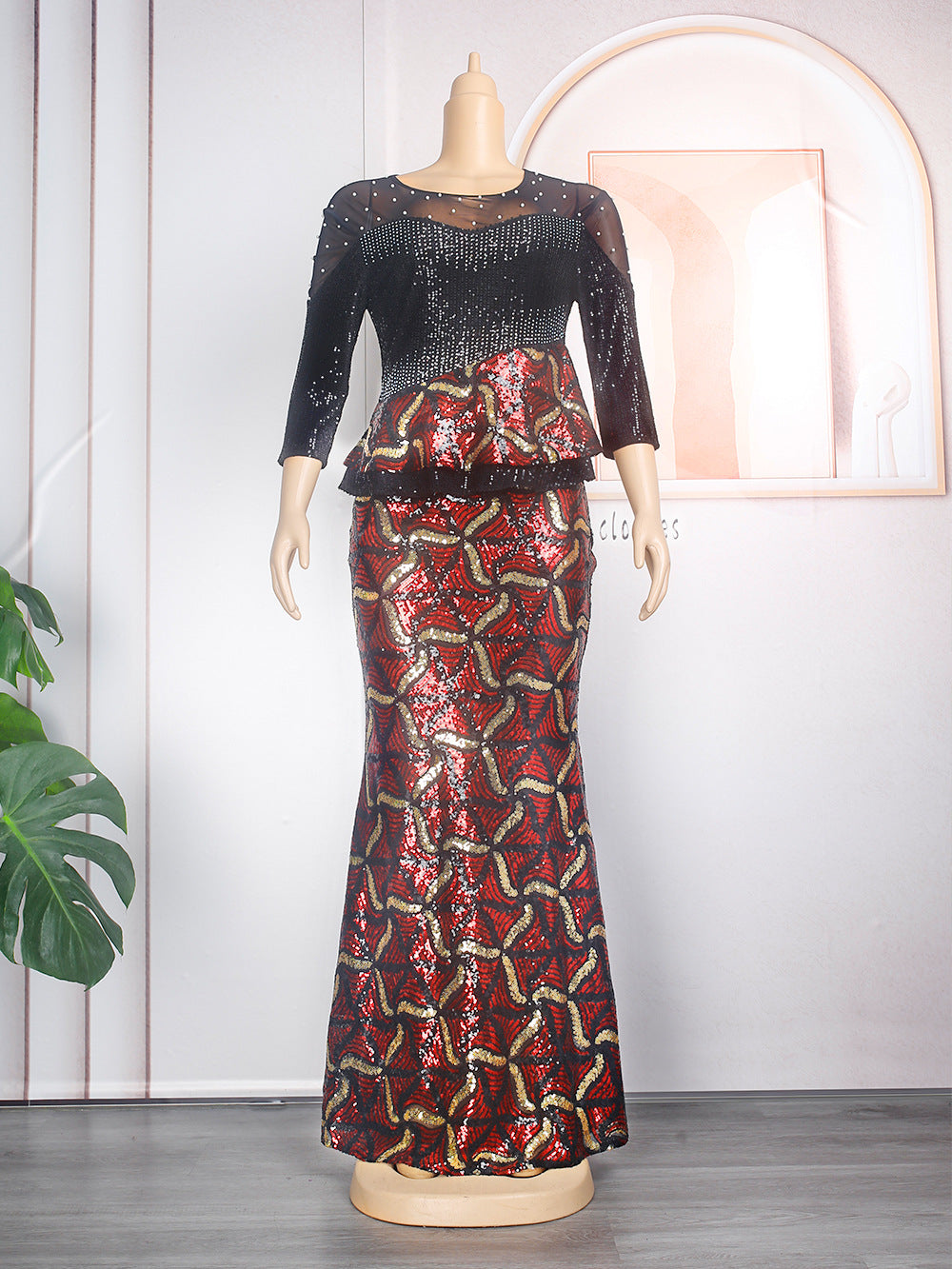 Women's Sequin Hot Diamond Fashionable Dress