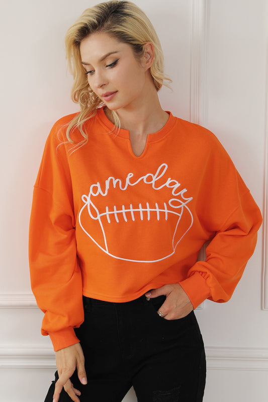 Sudadera con muescas y gráfico de pelota GAME DAY