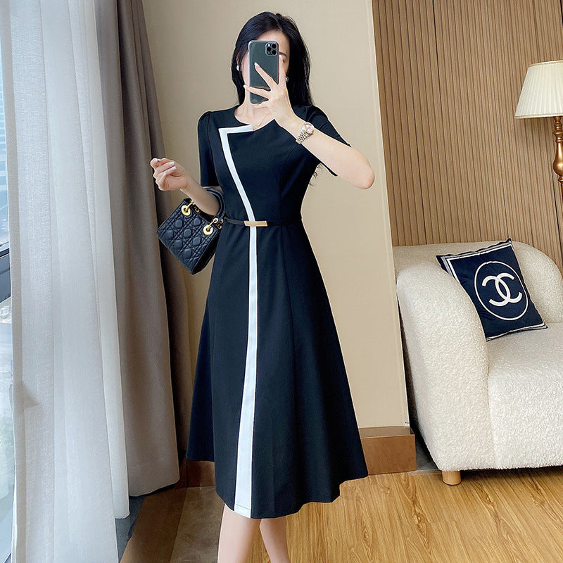 Women's Fashion All-matching Mid-length Skirt