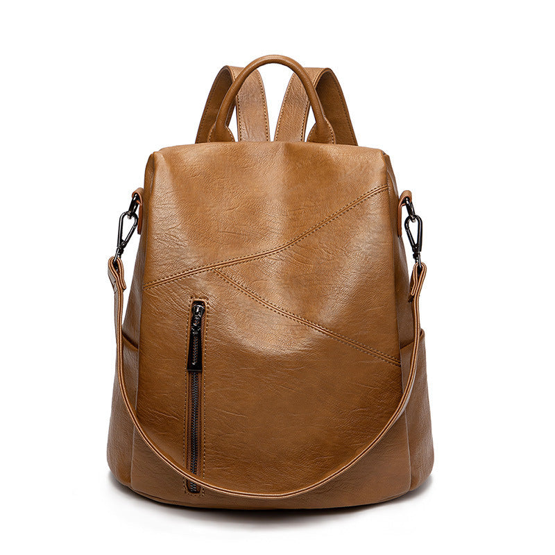 Women's Simple Fashion Large Capacity Casual Backpack