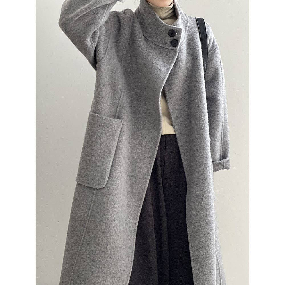 Wool Overcoat Women's High-grade Woolen Coat