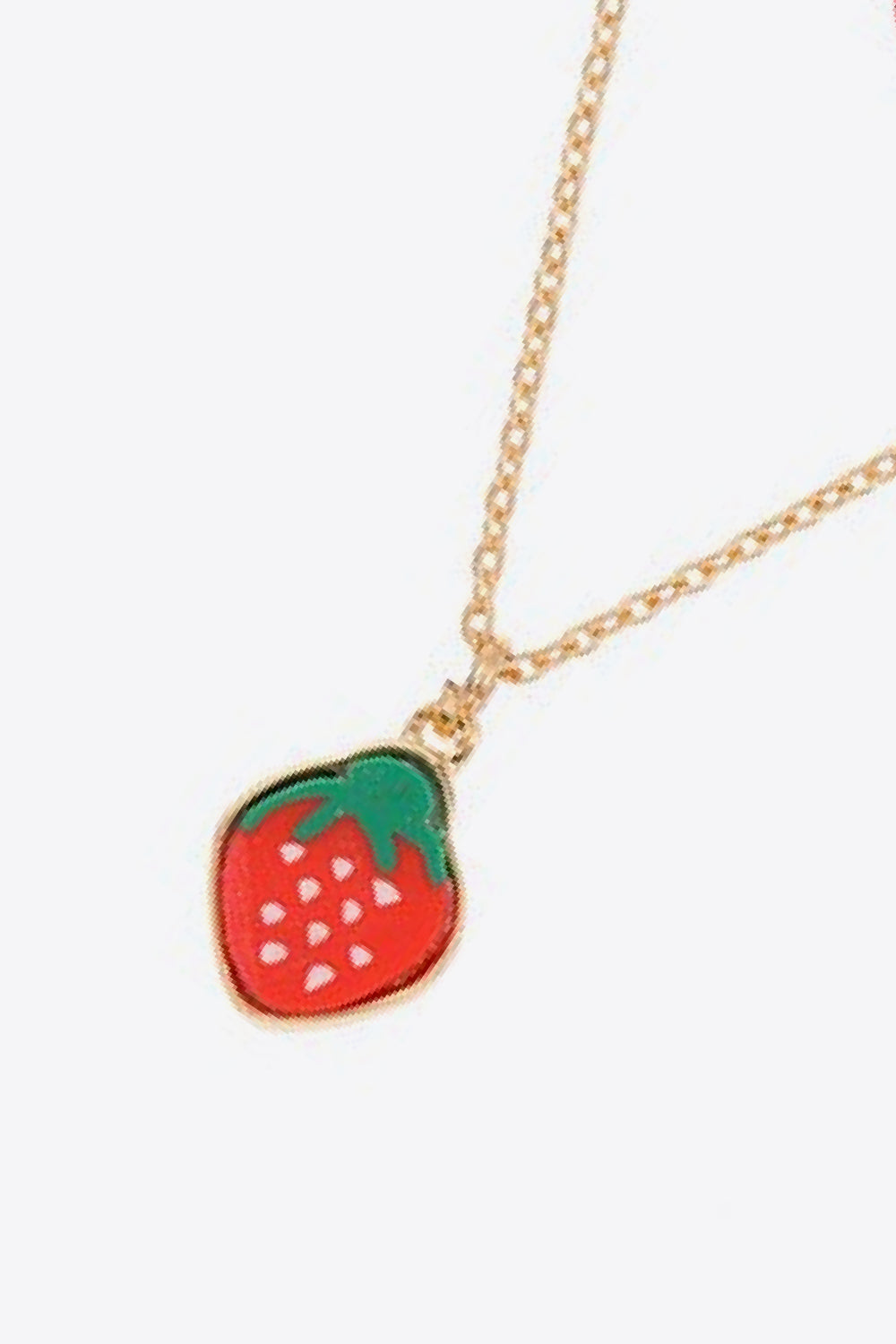 Fruit Pendant Double-Layered Necklace