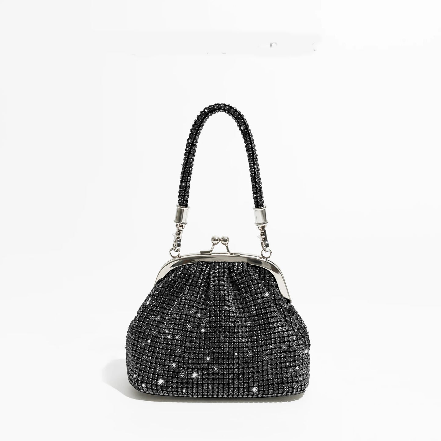 Mode Damen Strass Schulter Messenger Bag