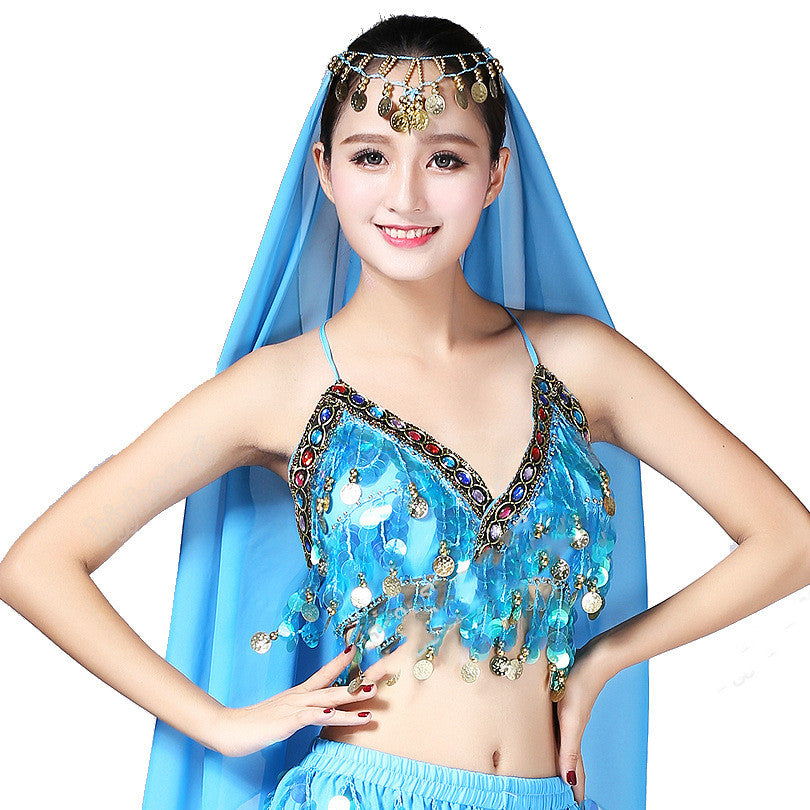 Belly Dance sequined bra