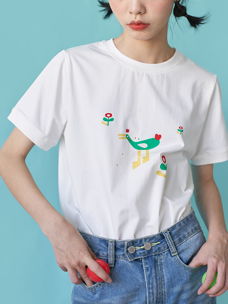 Women's printed T-shirt
