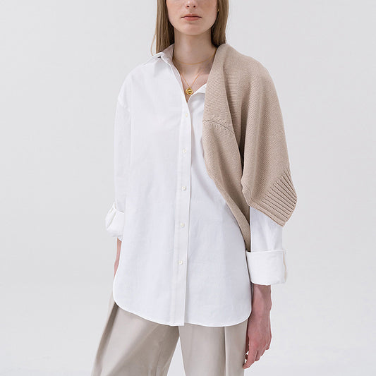 Design Sense Split Fat Mm Loose Shirt