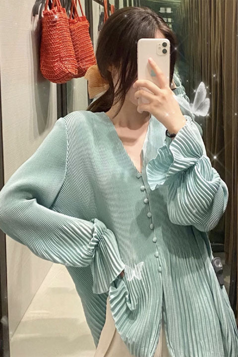 The Design Sense Is Small, The Sweet Temperament Is Very Fairy Blouse, Loose And Trendy New Blouses Are Fashionable And Retro