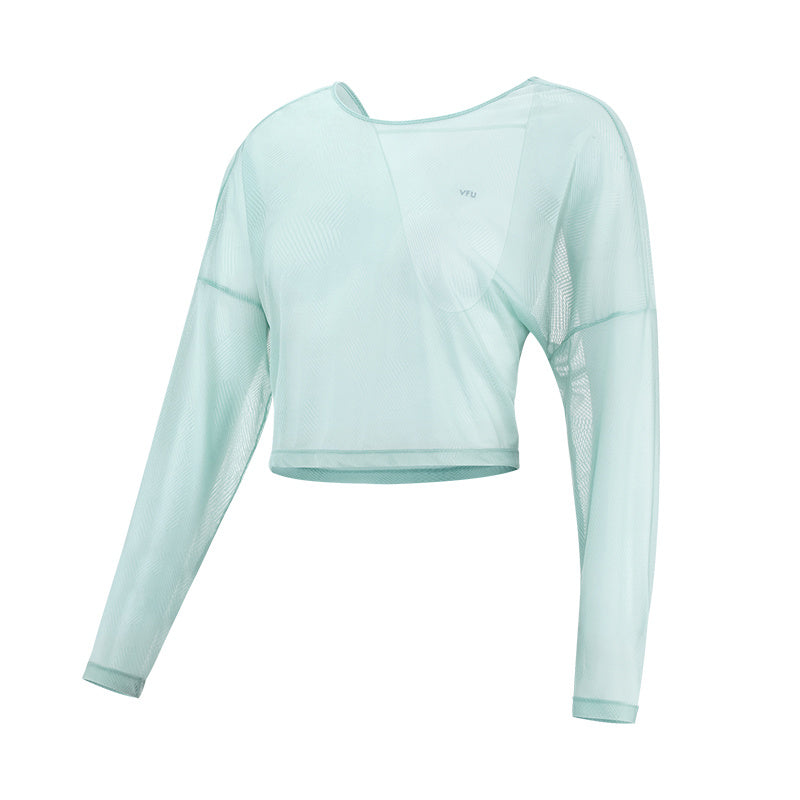 Blusa de Yoga transpirable belleza espalda desgaste deportes Top mujeres verano