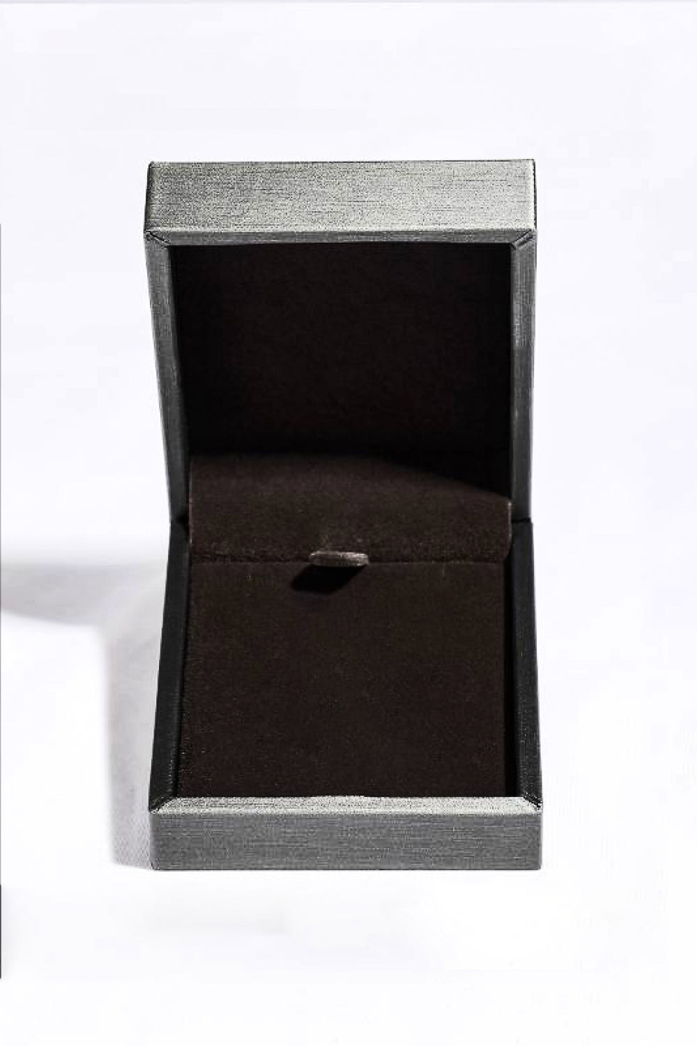 Collar de plata de ley 925 con colgante de moissanita de 1,5 quilates