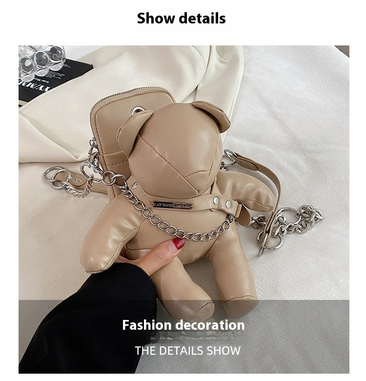 Cute Fashion Doll Funny Shoulder Chain Mobile Phone Bag