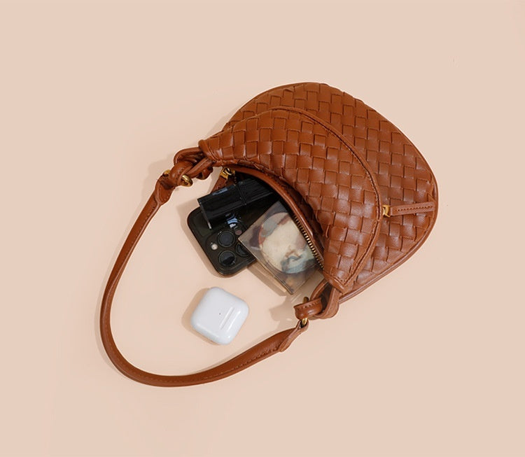 Bolso tejido cruzado Nuevo bolso de mujer versátil premium