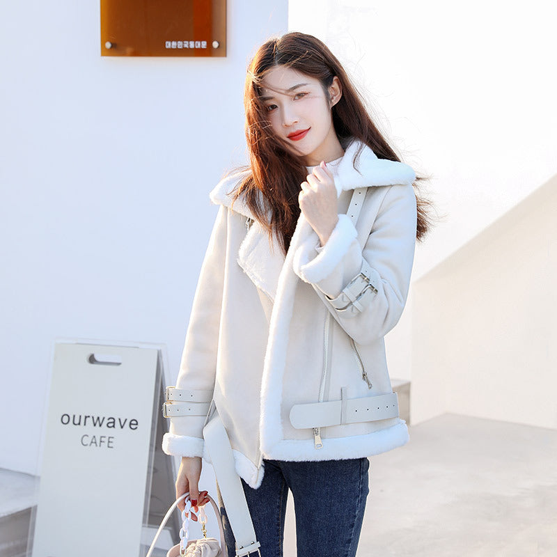 Women's Thick Fur Short Coat