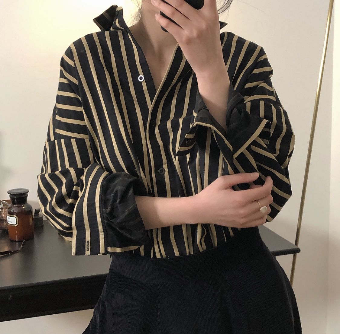 Court vintage striped shirt