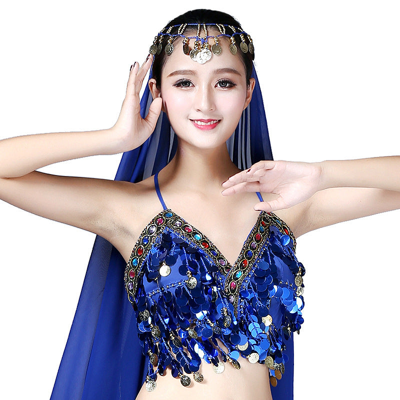 Belly Dance sequined bra