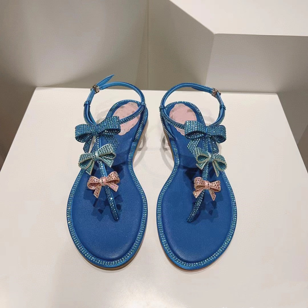 Women's Summer Rhinestone Fairy Style Sandals