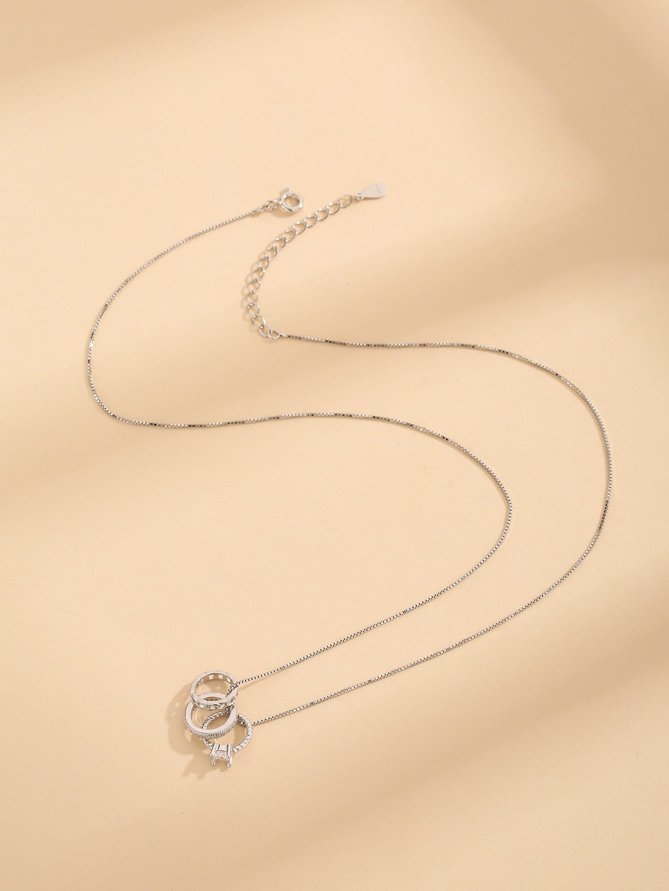 Zircon 925 Sterling Silver Necklace