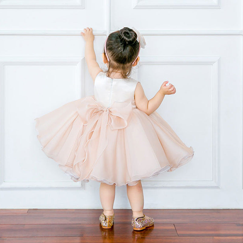 Vestido de princesa para bebé niña año completo