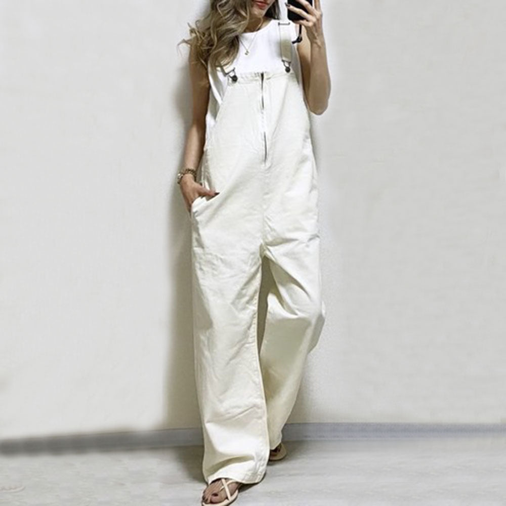 Damen-Freizeithosen, Overalls, Overall-Hosen