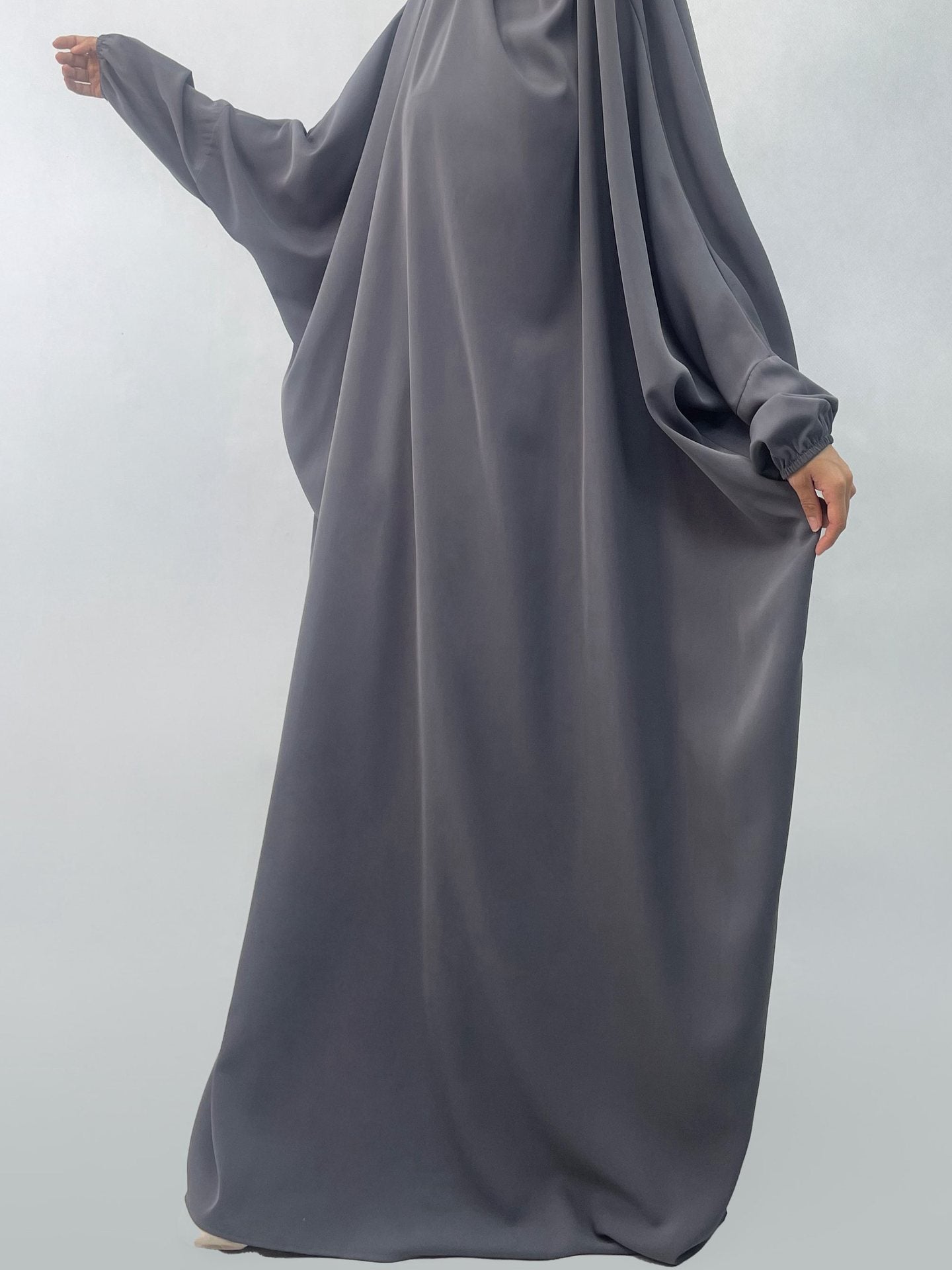 Damenmode Übergröße Damen Schlichtes Kleid