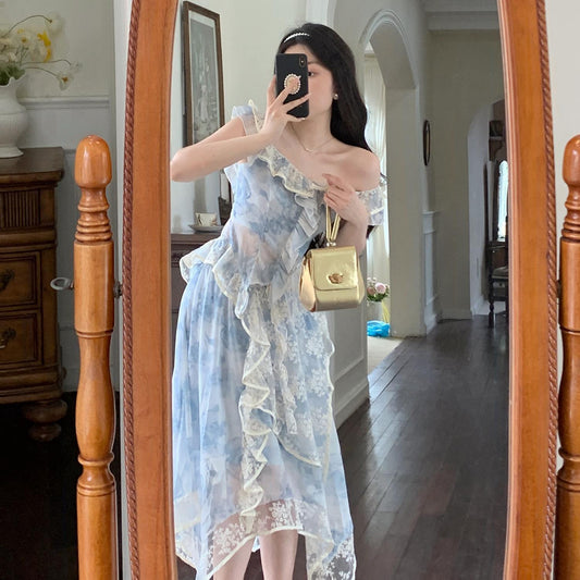 Vestido de dos piezas azul Super Fairy de Tea Break