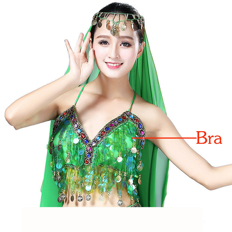 Belly Dance sequined bra