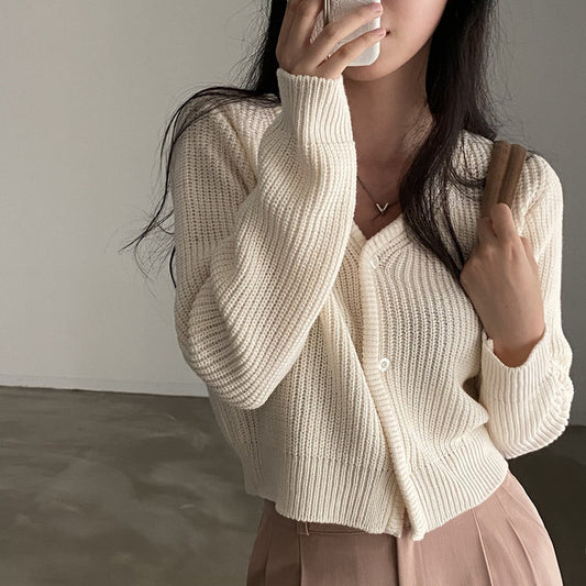 Women's Loose All-matching Lazy Knitted Cardigan