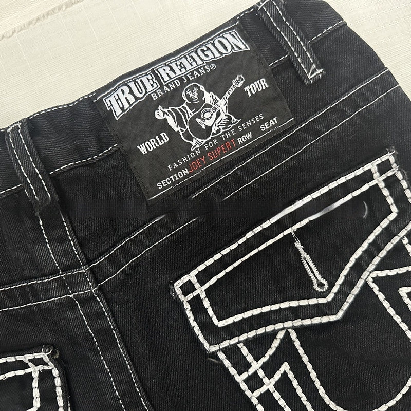 Außenhandel Rocking Jeans Glauben Hosen Lose Beiläufige Gerade Hosen