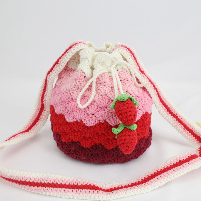 Handbag Xiangyu Handmade Knitted Woolen Bag