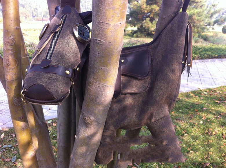 Paar Student Messenger Tasche Persönlichkeit Esel Tasche