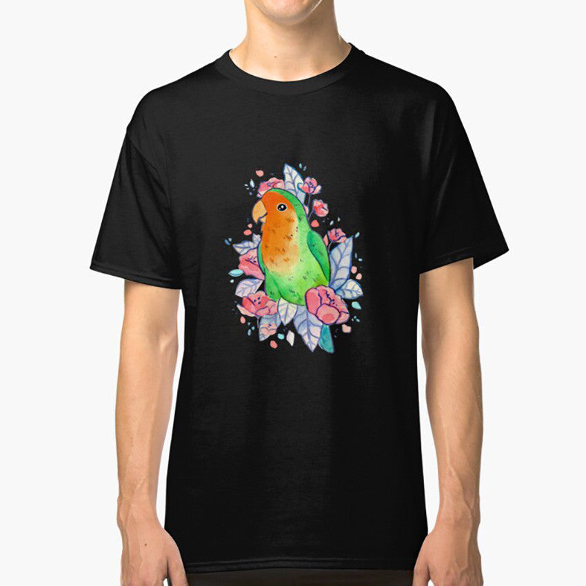 Camiseta Manga Corta Lovebird Flowery Lovebird