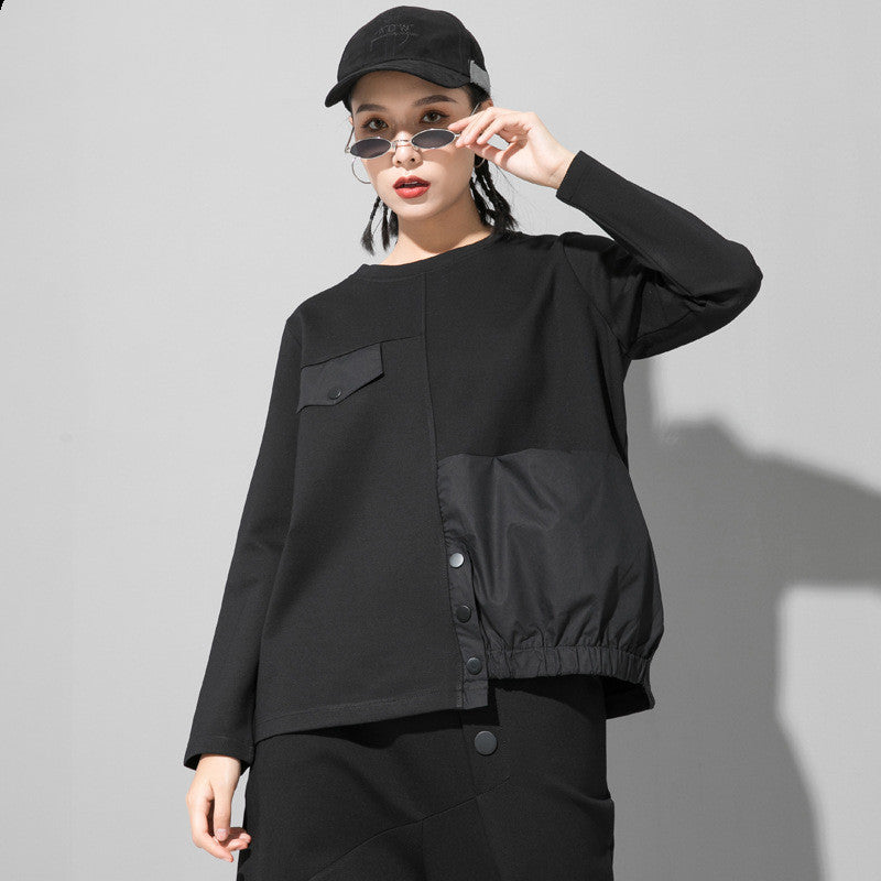 Women's Loose And Thick Spring And Autumn Outer Wear Tops