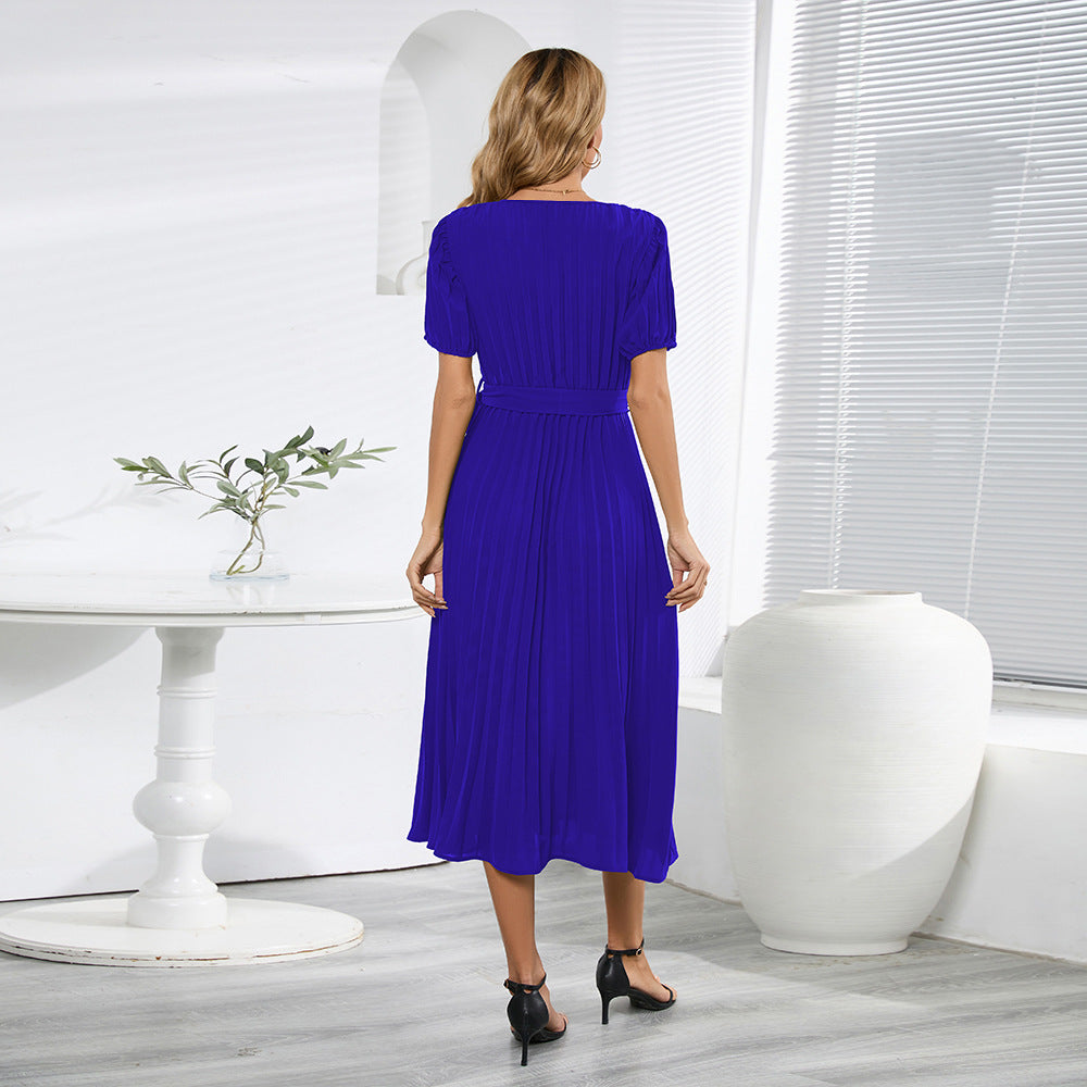 Women's Slim-fit Temperament Long Dress