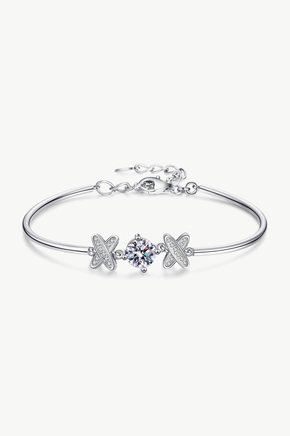 Bewundertes „Happy State of Mind“-1-Karat-Moissanit-Armband