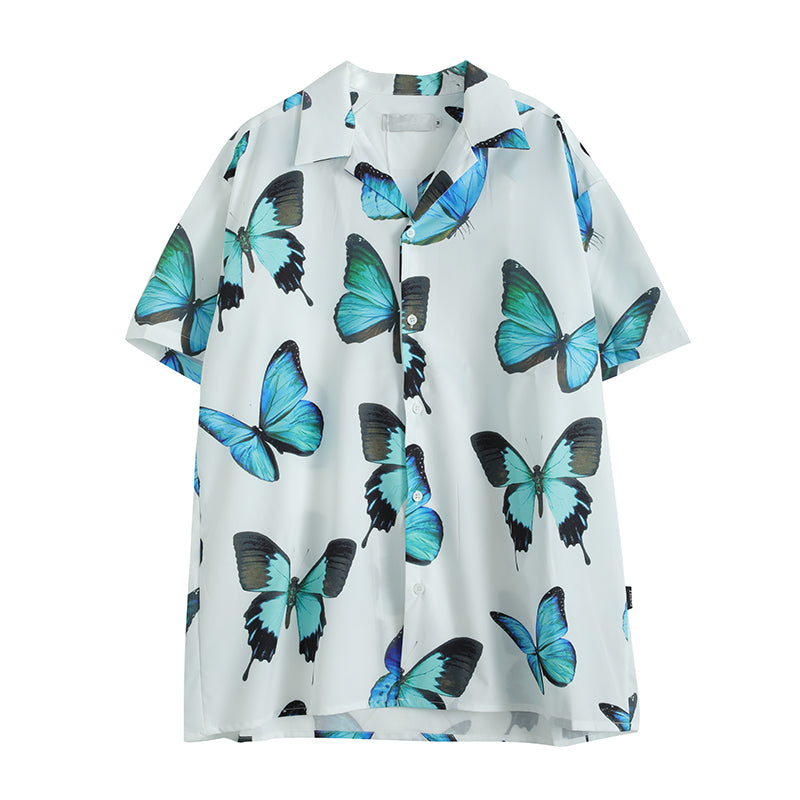 Butterfly short sleeve shirt