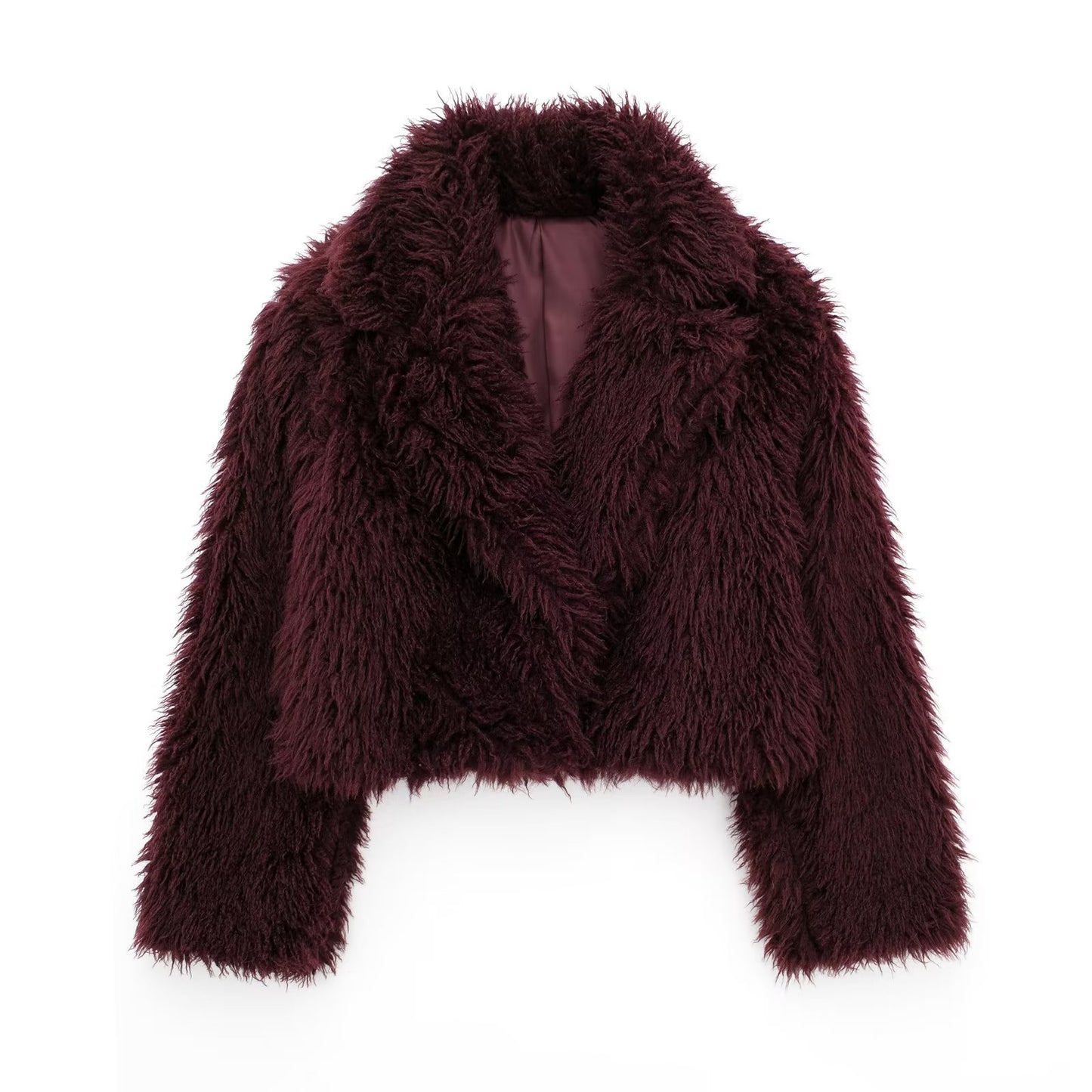 European And American Winter Fashion And Environment-friendly Artificial Fur Short Coat