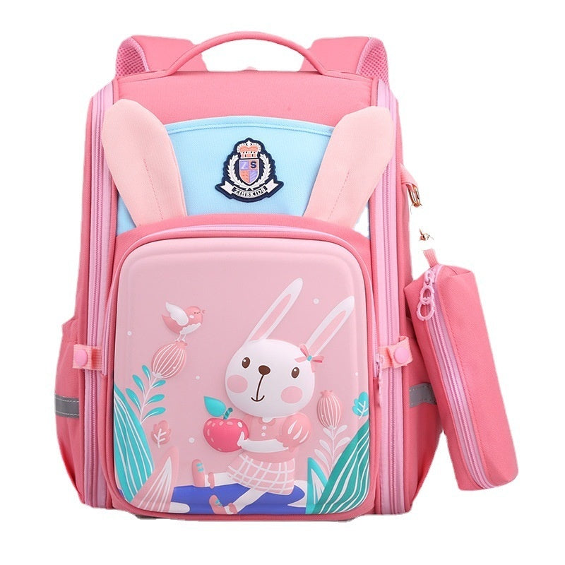 Leichter Kinderrucksack mit 3D-Cartoon-Aufdruck