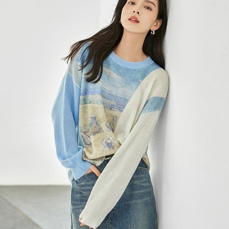 Gentle Wind Soft Glutinous Sweater Girl