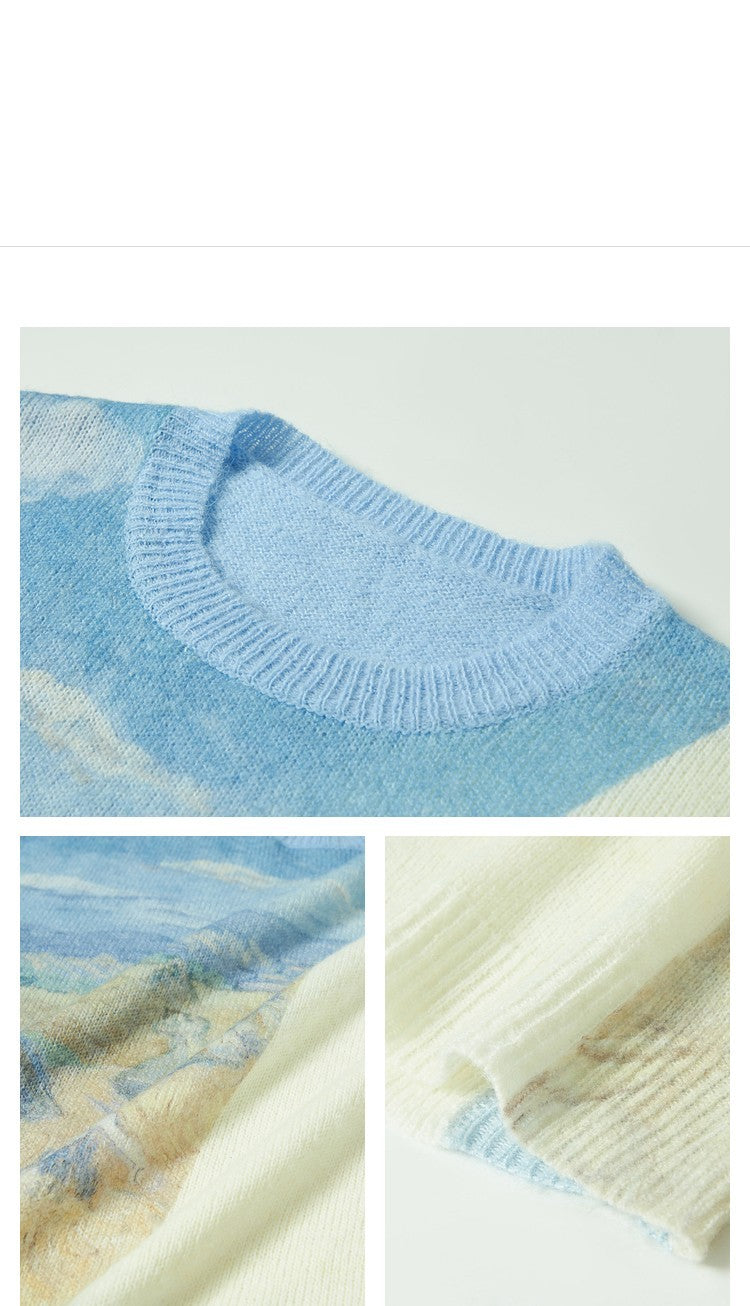 Sanfter Wind, weicher, klebriger Pullover für Mädchen