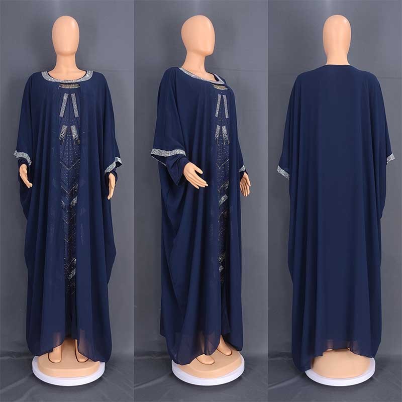 Chiffon Anzug Damenmode Robe Kleid