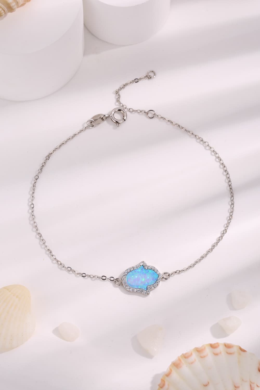 Opal-Armband aus 925er-Sterlingsilber