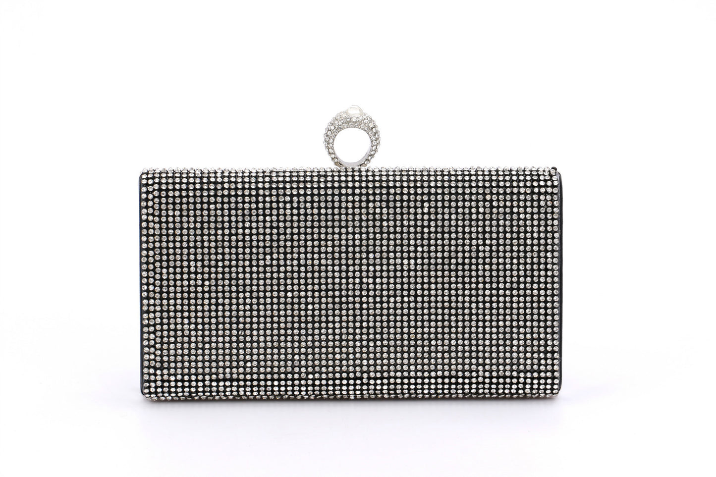 Diamantbesetzte Lady Spot Handtasche Diamant