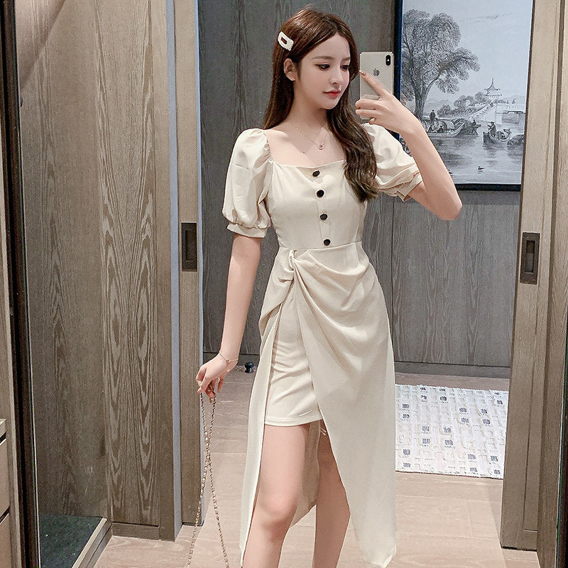 Fashion Design Sense Irregular Dress