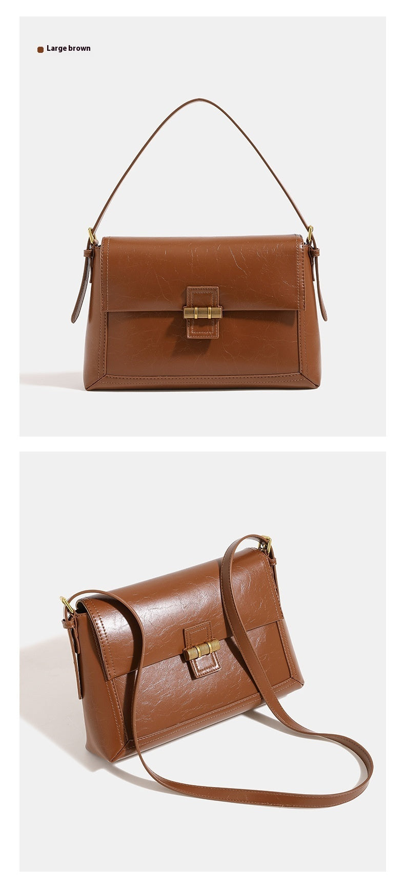 Autumn And Winter Wild One Shoulder Crossbody Commuter Bag