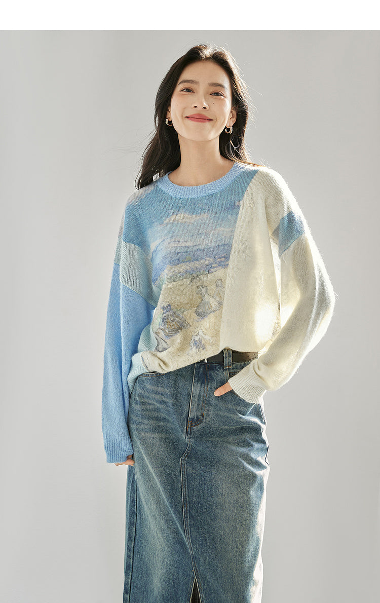 Gentle Wind Soft Glutinous Sweater Girl