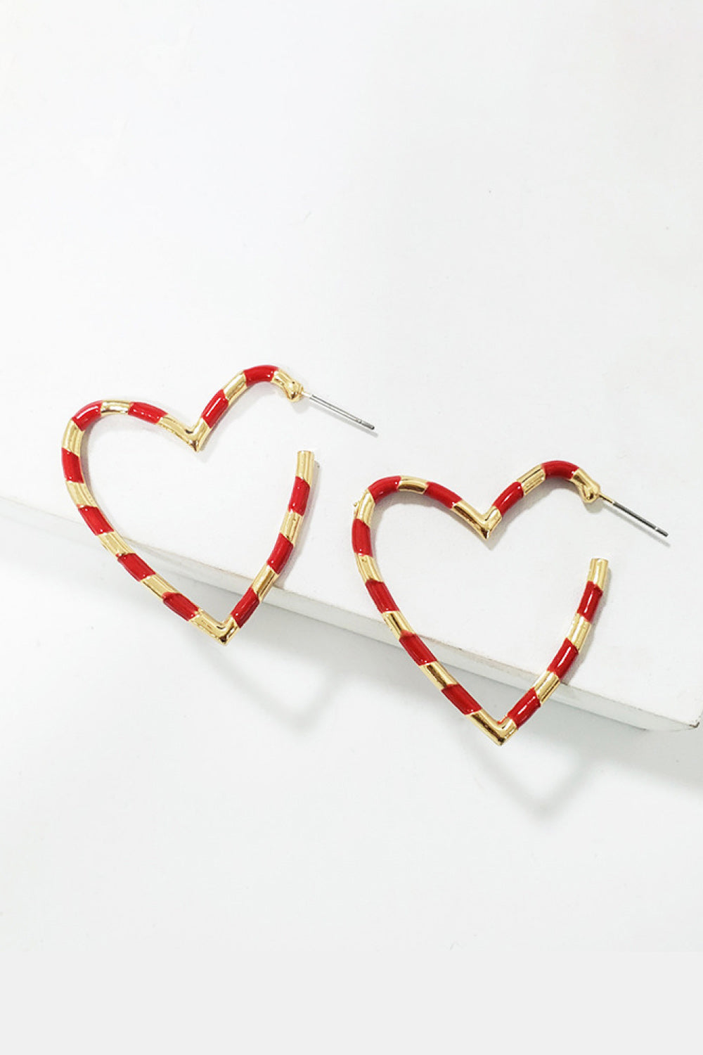 Heart Shape Dangle Earrings