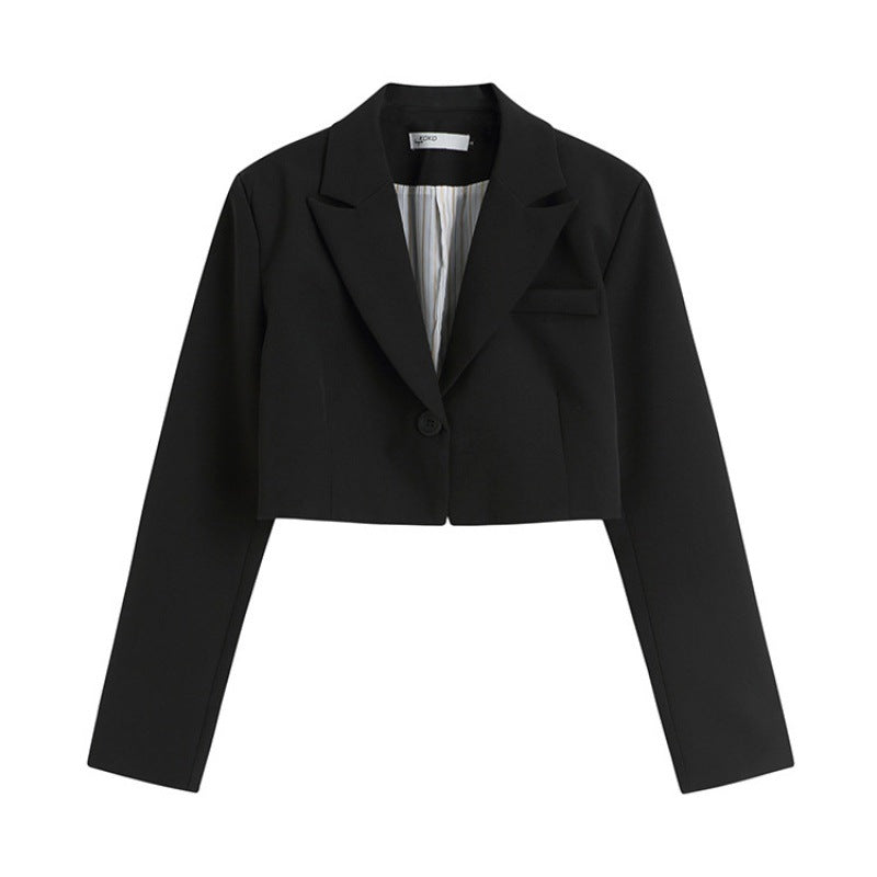 Herbstlicher zweiteiliger Anzug, Blazer und Hose