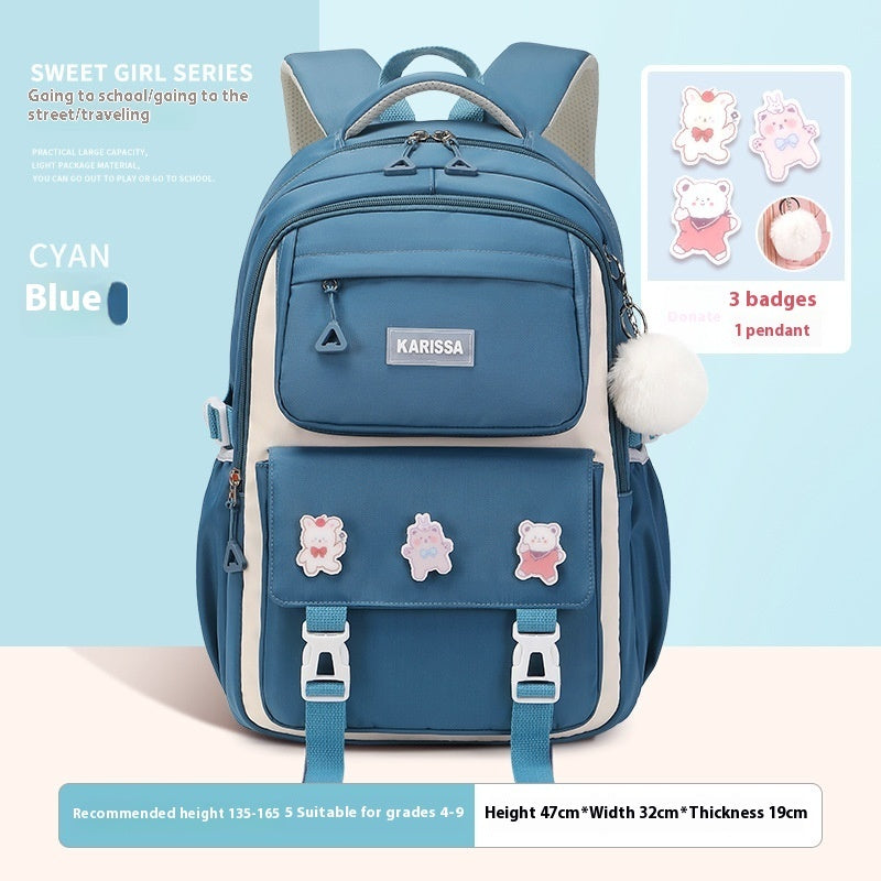 Children's Oxford Cloth Splash Proof Backpack