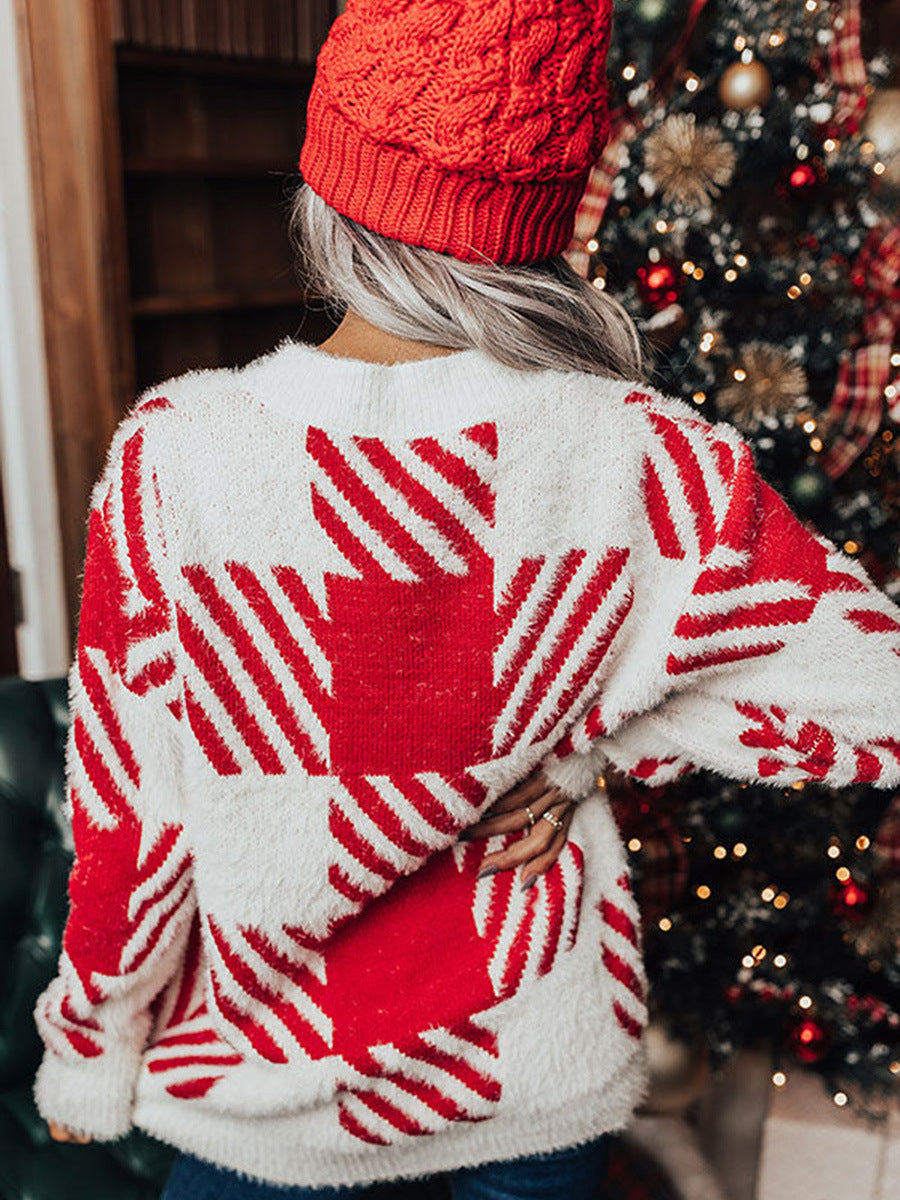 Lockerer Pullover im lässigen Stil für Damen