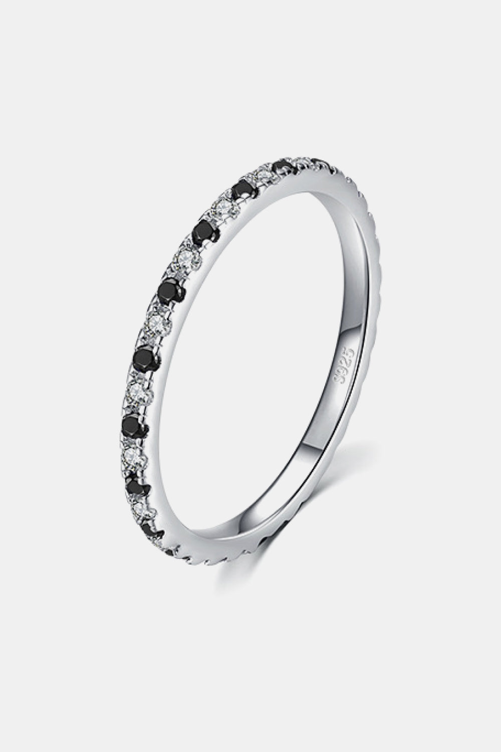 Ring aus 925er-Sterlingsilber mit Zirkonia