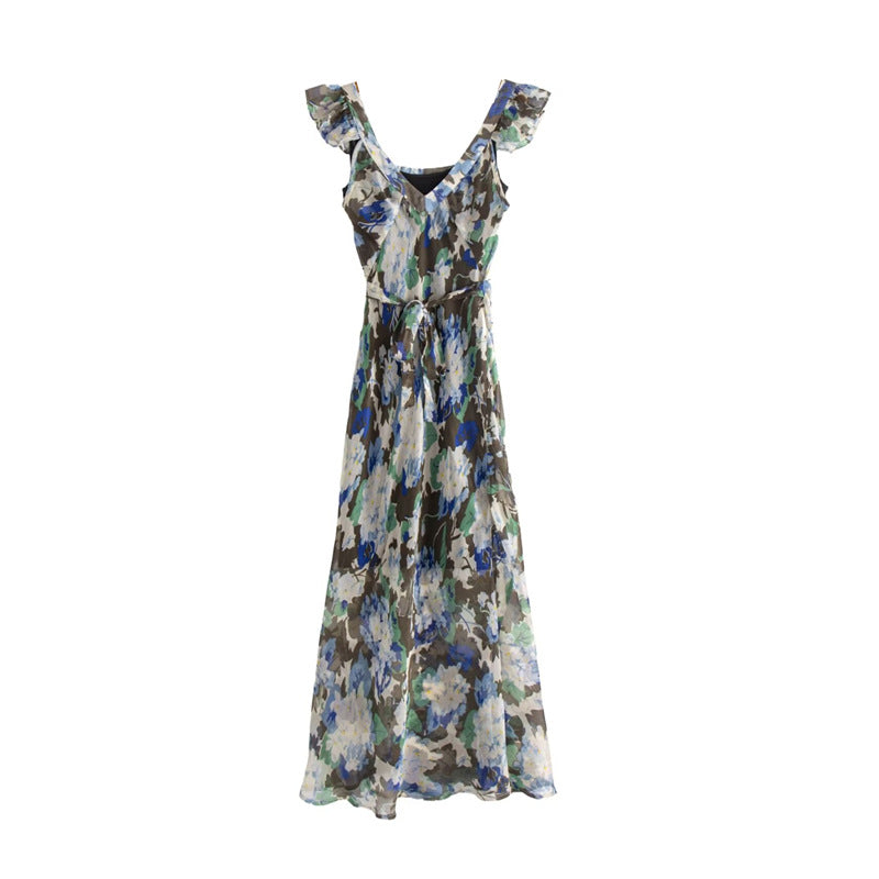 Fashion Elegant Floral Slim Fit Dress